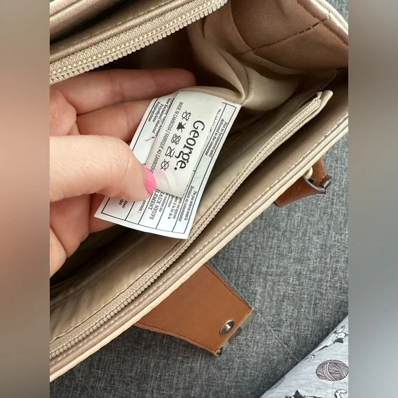 George Structured Colorblock Tote Bag - Picture 5 of 6